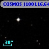 COSMOS J100116.64+020537.6