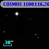 COSMOS J100116.20+020515.8