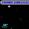 COSMOS J100115.82+020505.7
