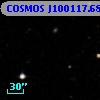 COSMOS J100117.68+020304.1