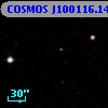 COSMOS J100116.14+020225.6