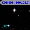 COSMOS J100125.74+020043.2