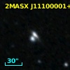 2MASX J11100001+7008333