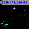 COSMOS J100048.34+020700.8
