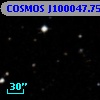 COSMOS J100047.75+020659.5
