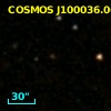 COSMOS J100036.06+020654.1