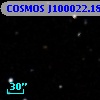 COSMOS J100022.18+020658.7