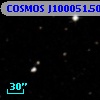 COSMOS J100051.50+020639.5