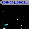 COSMOS J100028.14+020635.6