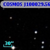 COSMOS J100029.56+020629.5