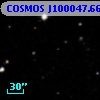 COSMOS J100047.66+020638.3