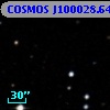 COSMOS J100028.64+020634.6