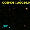 COSMOS J100036.00+020627.0
