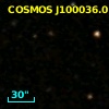 COSMOS J100036.01+020630.0