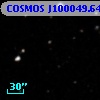 COSMOS J100049.64+020618.6