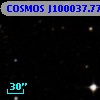 COSMOS J100037.77+020615.9
