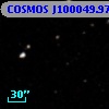 COSMOS J100049.97+020604.6