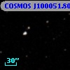 COSMOS J100051.80+020559.3