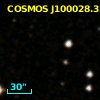 COSMOS J100028.35+020554.1