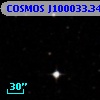 COSMOS J100033.34+020551.4