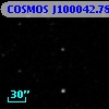 COSMOS J100042.78+020549.3