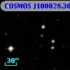 COSMOS J100028.30+020543.4