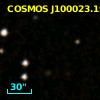 COSMOS J100023.19+020540.6