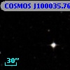 COSMOS J100035.76+020533.3