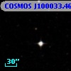 COSMOS J100033.46+020528.9