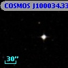 COSMOS J100034.33+020515.6