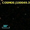 COSMOS J100049.39+020516.2