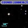 COSMOS J100030.25+020509.8