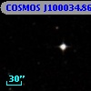 COSMOS J100034.86+020511.4