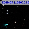 COSMOS J100022.30+020504.3