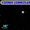 COSMOS J100035.68+020451.0
