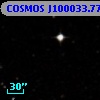 COSMOS J100033.77+020445.4