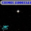 COSMOS J100033.61+020443.6