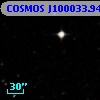 COSMOS J100033.94+020440.2