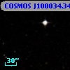 COSMOS J100034.34+020435.9