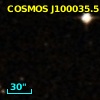 COSMOS J100035.51+020427.6