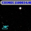 COSMOS J100034.40+020426.6