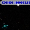 COSMOS J100033.85+020408.4