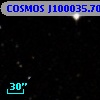 COSMOS J100035.70+020407.7