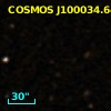 COSMOS J100034.64+020321.0