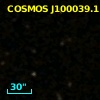 COSMOS J100039.11+020229.0