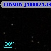 COSMOS J100021.43+020230.8