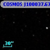 COSMOS J100037.67+020154.2