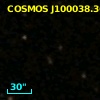 COSMOS J100038.36+020145.0