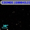 COSMOS J100043.55+020131.2
