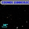COSMOS J100039.92+020052.7